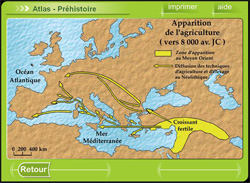 3 - Une carte de l�Atlas